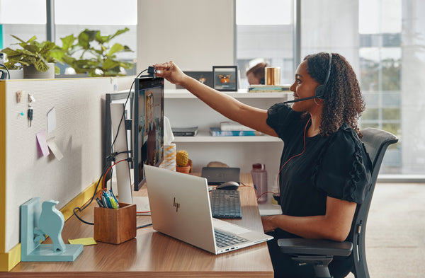Poly Blackwire 3220 Stereo USB-C Headset +USB-C/A Adapter