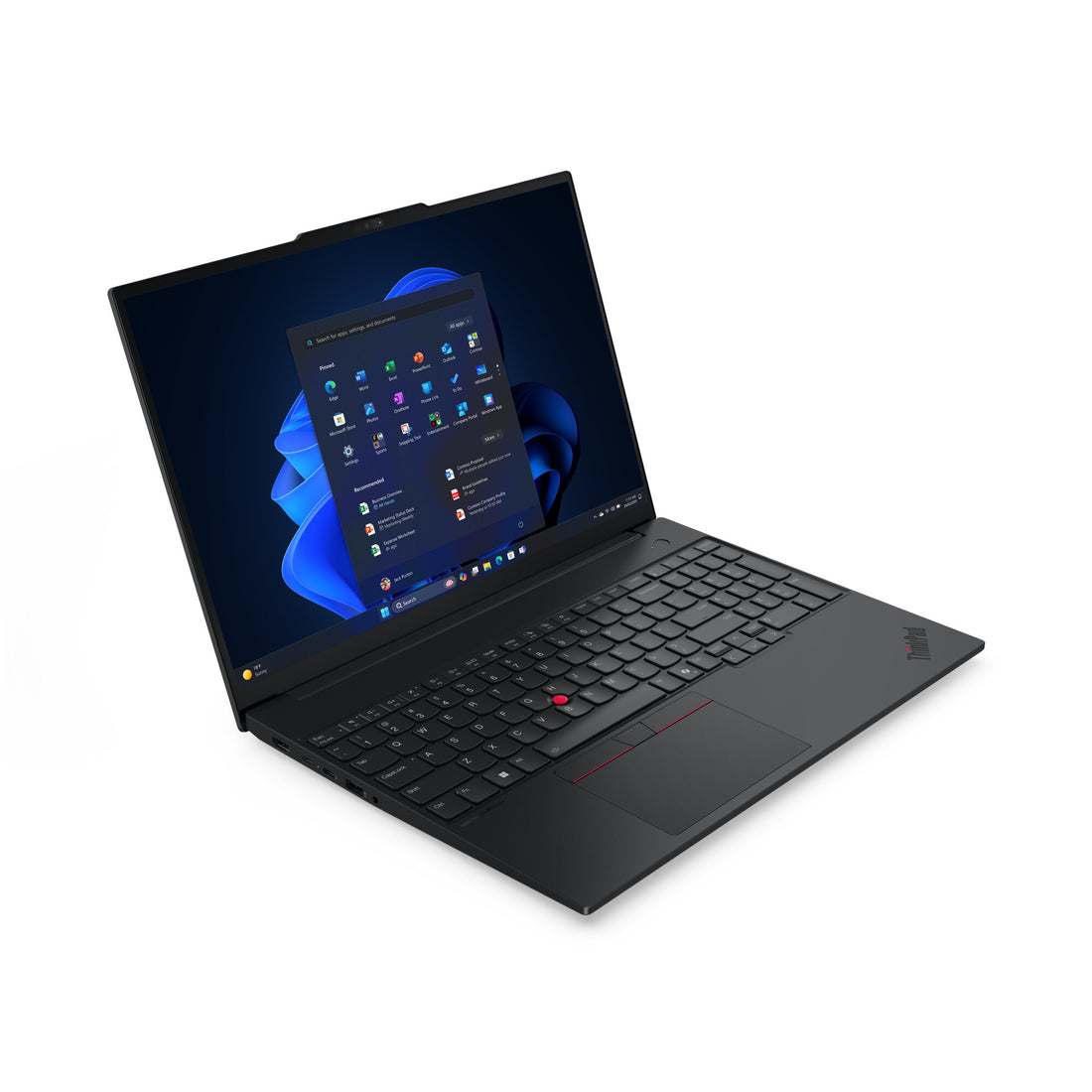 Lenovo ThinkPad E16 Gen 3 (Intel) Copilot+ PC Intel Core Ultra 5 228V Laptop 40.6 cm (16") WUXGA 32 GB LPDDR5x-SDRAM 512 GB SSD Wi-Fi 6E (802.11ax) Windows 11 Pro English Black