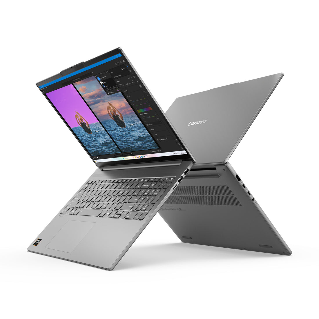 Lenovo IdeaPad Slim 5 16AKP10 Copilot+ PC AMD Ryzen™ AI 5 330 Laptop 40.6 cm (16") WUXGA 16 GB DDR5-SDRAM 1 TB SSD Wi-Fi 7 (802.11be) Windows 11 Home Grey English