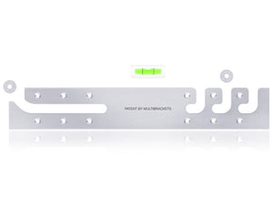 Multibrackets M VESA Wallmount Razor Thin 2/3/400 Silver