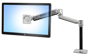 Ergotron LX Series LX HD Sit-Stand 116.8 cm (46") Desk Aluminium