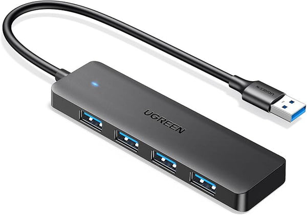Ugreen USB 3.0 4-PORT HUB USB-A TO 4XUSB Docking USB 3.2 Gen 1 (3.1 Gen 1) Type-A