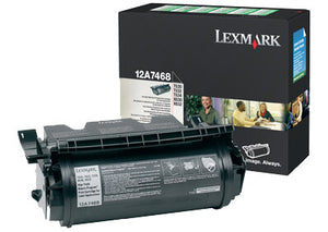 Lexmark 12A7468 toner cartridge 1 pc(s) Original Black