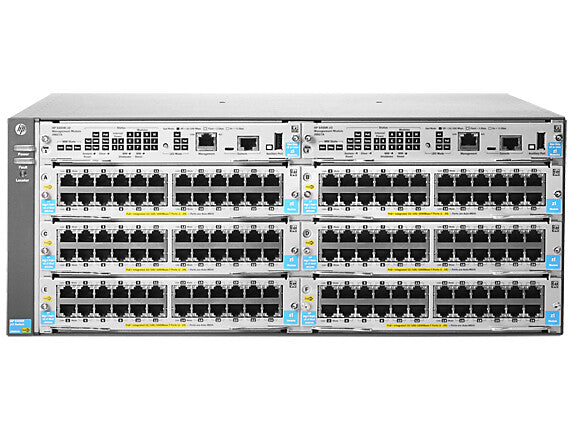 HPE 5406R zl2 Managed L3 Gigabit Ethernet (10/100/1000) Power over Ethernet (PoE) 4U Grey