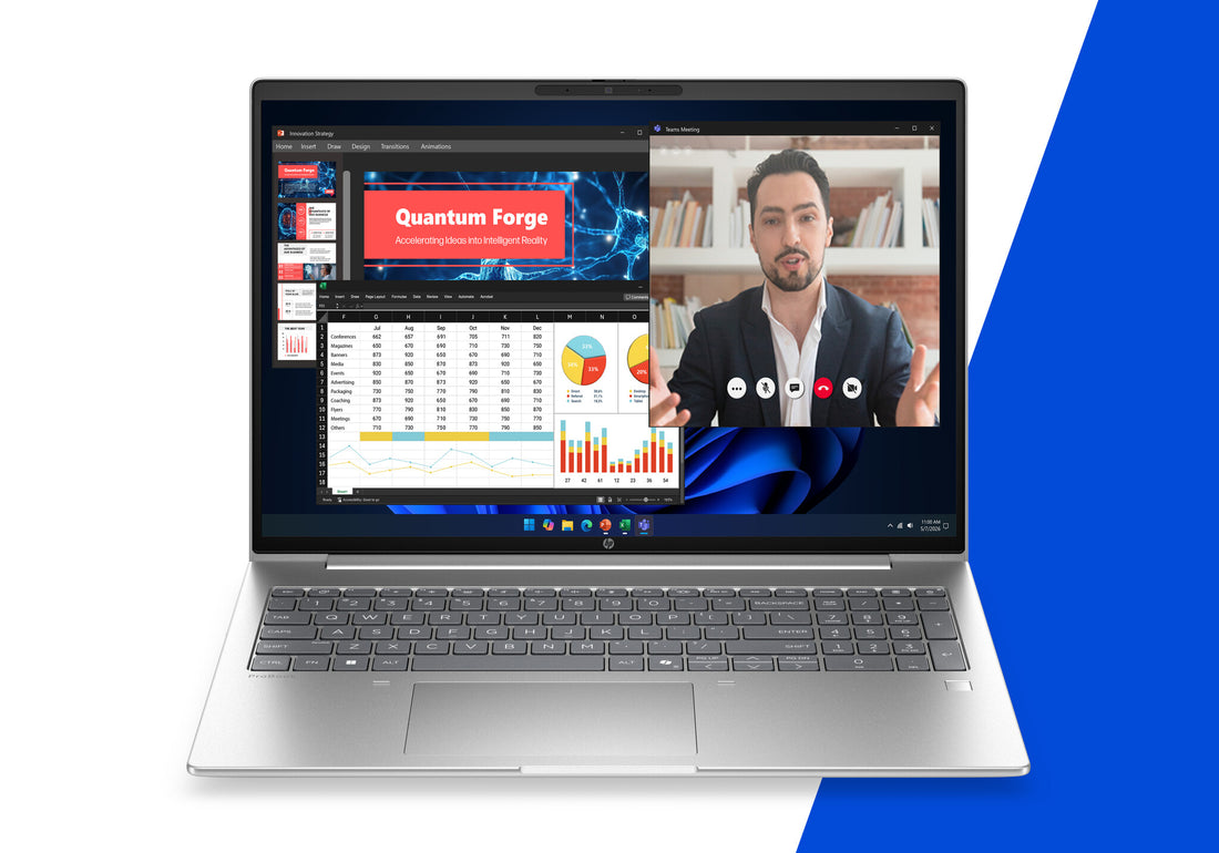 HP ProBook 4 G2a 16 inch Notebook Next Gen AI PC Wolf Pro Security Edition Copilot+ PC AMD Ryzen™ AI 5 Laptop 40.6 cm (16") WUXGA 16 GB DDR5-SDRAM 512 GB SSD Wi-Fi 7 (802.11be) Windows 11 Pro Silver