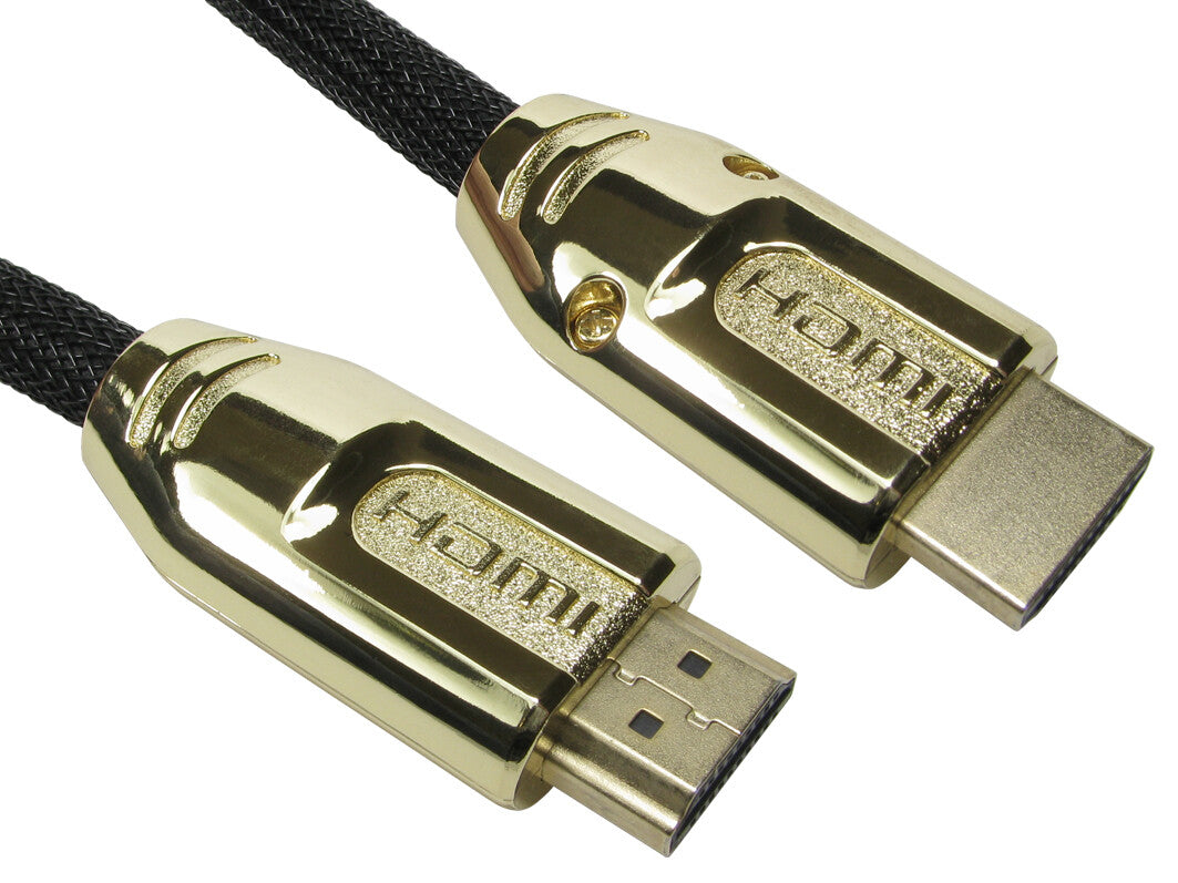 Cables Direct NL2HD42-02 HDMI cable 2 m HDMI Type A (Standard) Black, Gold