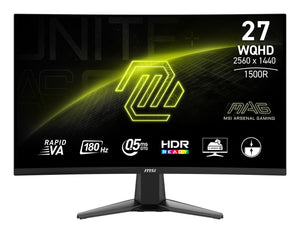 MSI MAG 27CQ6F 27" QHD 180Hz Gaming Monitor