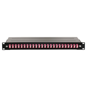 Cablenet Loaded Fibre Patch Panel OM3/4 48 Fibre - 24 x LC Duplex