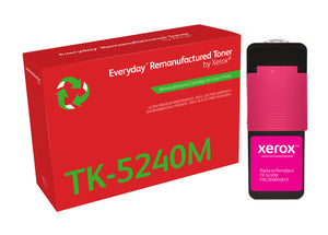 Everyday™ Magenta Remanufactured Toner by Xerox compatible with Kyocera TK-5240M, Standard capacity