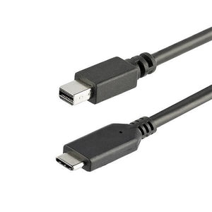 StarTech.com 3.3 ft (1m) USB-C to Mini DisplayPort Cable - 4K 60Hz - Black