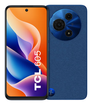 TCL 605 16.9 cm (6.67") Dual SIM Android 15 4G USB Type-C 4 GB 128 GB 5200 mAh Blue