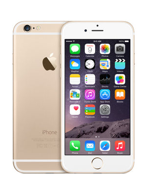 Orange iPhone Apple 6 11.9 cm (4.7") Single SIM iOS 9 4G 128 GB Gold