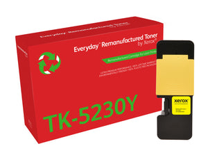 Everyday™ Yellow Remanufactured Toner by Xerox compatible with Kyocera TK-5230Y, Standard capacity