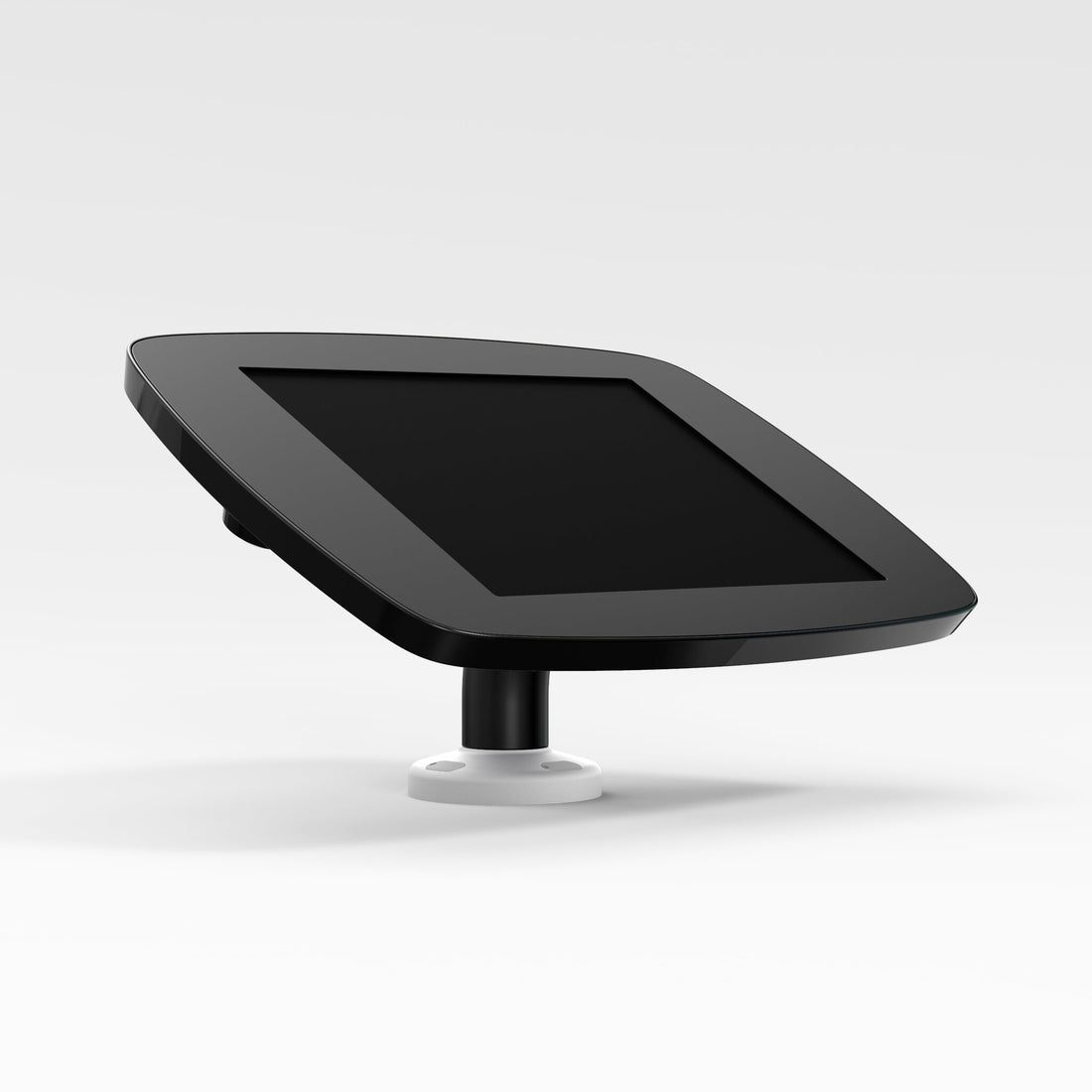 Bouncepad Swivel Desk | Apple iPad 7th Gen 10.2 (2019) | Black | Covered Front Camera and Home Button |