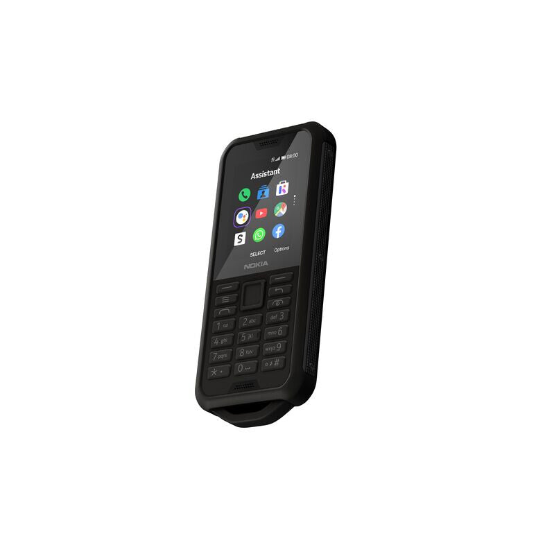 Nokia 800 Tough 2.4 Inch 4G UK SIM-Free Feature Phone with Google Assistant (Single-SIM) – Black
