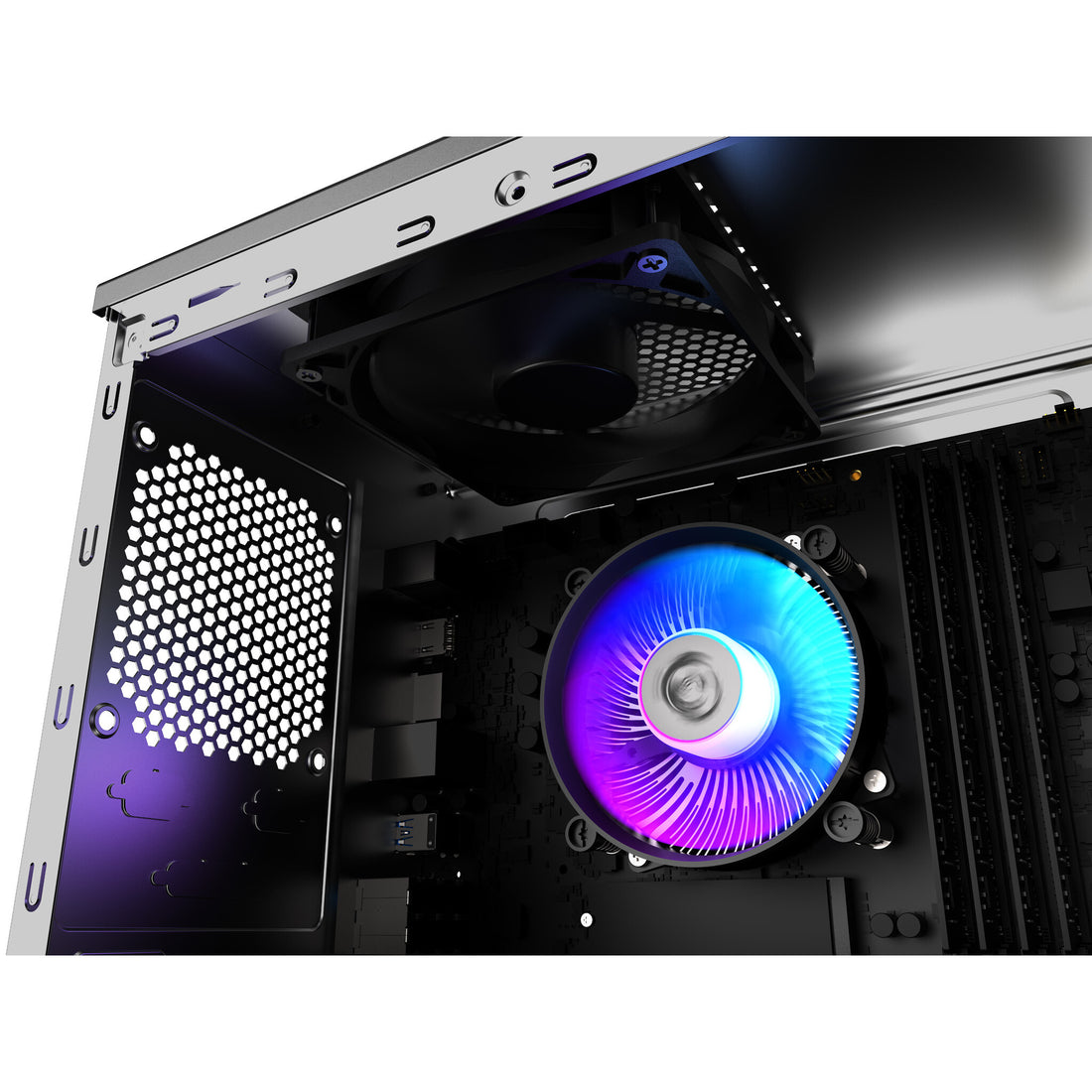 MSI MAG Infinite S3 13NUB7-1085UK Intel® Core™ i7 i7-13700F 16 GB DDR5-SDRAM 1 TB SSD NVIDIA GeForce RTX 4060 Ti Windows 11 Home Desktop PC Black