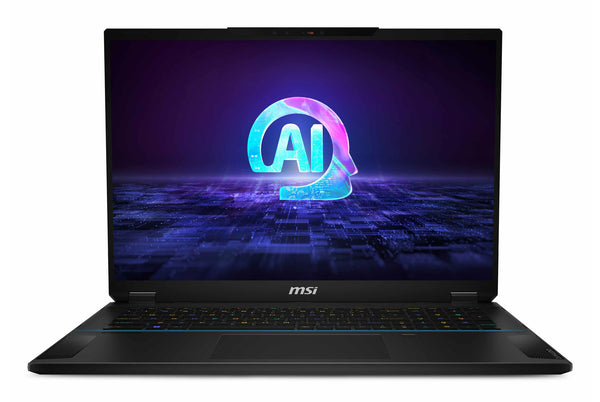 MSI Stealth 18 AI Studio A1VGG-001UK Intel Core Ultra 9 185H Laptop 45.7 cm (18") UHD+ 32 GB DDR5-SDRAM 2 TB SSD NVIDIA GeForce RTX 4070 Wi-Fi 7 (802.11be) Windows 11 Pro Black