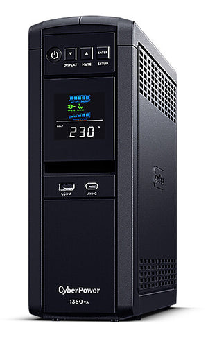 CyberPower CP1350EPFCLCD-UK uninterruptible power supply (UPS) Line-Interactive 1.35 kVA 810 W 6 AC outlet(s)