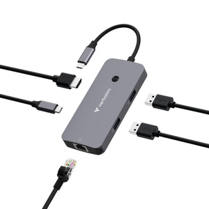 Verbatim CMH-05 USB Type-C 5000 Mbit/s Silver