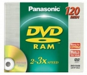 Panasonic DVD-RAM 4.7GB 2-3x 5 pc(s)