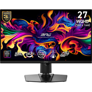 MSI MPG 271QR QD-OLED X50 computer monitor 67.3 cm (26.5") 2560 x 1440 pixels Wide Quad HD Black