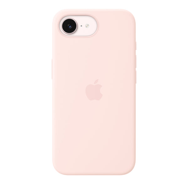 Apple iPhone 17e Silicone Case with MagSafe – Soft Pink