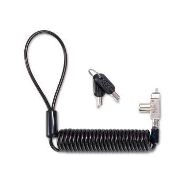 Kensington Slim N17 2.0 Portable Keyed Laptop Lock for Wedge-Shaped Slots - Like Keyed