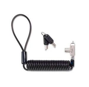 Kensington Slim N17 2.0 Portable Keyed Laptop Lock for Wedge-Shaped Slots - Supervisor Keyed