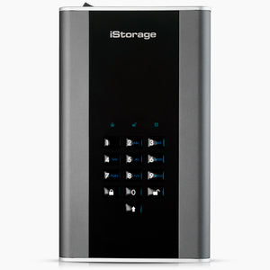 iStorage diskAshur DT² HDD 30TB | Secure Portable Desktop Drive |FIPS 140-2 Level 2, NCSC CPA, NLNCSA BSPA & NATO Restricted | AES-XTS 256-bit Hardware Encryption | Common Criteria EAL5+ (Hardware Certified) | PIN protected | OS & Platform Independent |GD