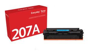 Everyday™ Cyan Toner by Xerox compatible with HP 207A (W2211A), Standard capacity
