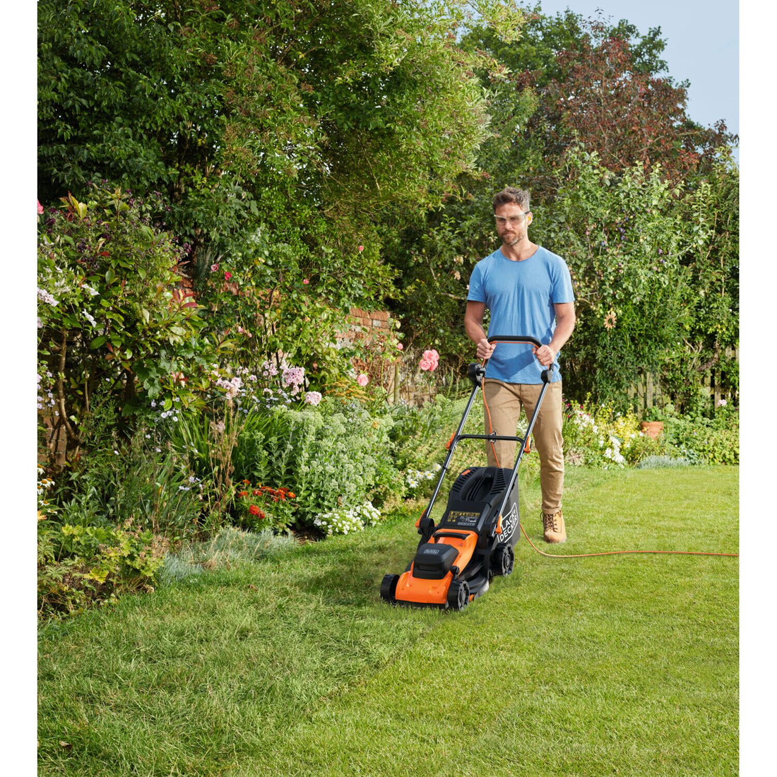 Black & Decker BLACK+DECKER BEMWP340-GB 34cm Corded Mower
