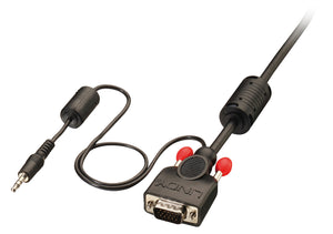 Lindy 10m Premium VGA and Audio Cable