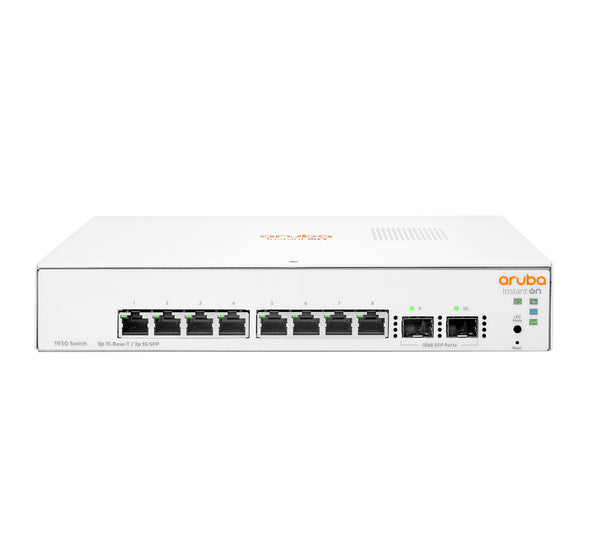 HPE Aruba Networking Aruba Instant On 1930 Managed L2+ Gigabit Ethernet (10/100/1000) 1U White