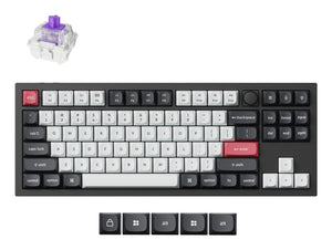 Keychron Q3 HE keyboard Universal USB + RF Wireless + Bluetooth QWERTY UK English Black