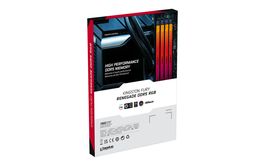 Kingston Technology FURY 16GB 8000MT/s DDR5 CL38 DIMM Renegade RGB XMP
