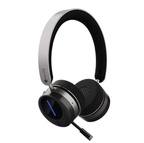 Alcatel-Lucent Enterprise AH80 Headset Wired & Wireless Head-band Business/Everyday Bluetooth Black