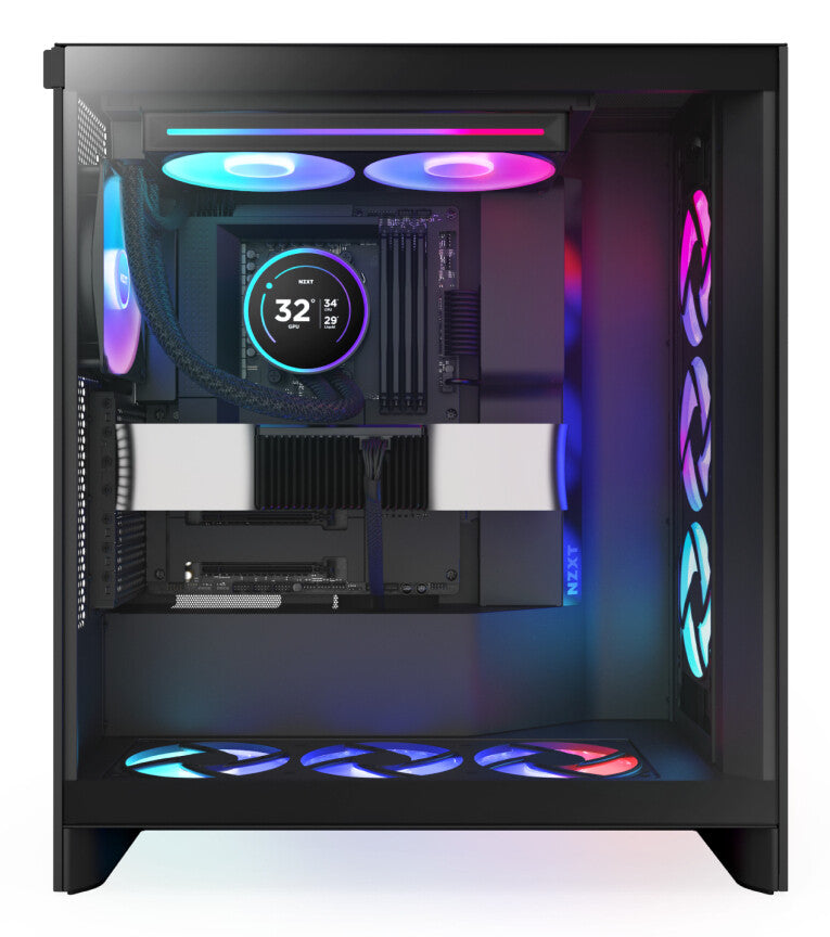 NZXT Kraken Elite 280 RGB Processor All-in-one liquid cooler 14 cm Black 1 pc(s)
