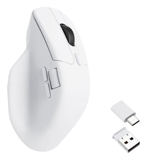 Keychron M6-A3 mouse Home Right-hand RF Wireless + Bluetooth + USB Type-C Optical 26000 DPI