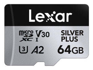 Lexar Professional SILVER PLUS microSDXC UHS-I Card