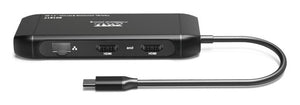 Port Designs PORT Connect Mobile docking station 2 X 4K USB-C 7 peripherals 100W