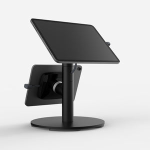 Bouncepad Core Twin + Counter Base | Compatible with All USB-C | Black