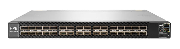 HPE 200GbE 32QSFP56 Power to Connector Airflow Switch SN3700M with NVIDIA Cumulus
