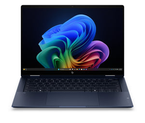 HP EliteBook X Flip G2i 14 inch Notebook Next Gen AI PC Wolf Pro Security Edition Copilot+ PC Intel Core Ultra 7 Hybrid (2-in-1) 35.6 cm (14") Touchscreen 3K 32 GB LPDDR5x-SDRAM 512 GB SSD Wi-Fi 7 (802.11be) Windows 11 Pro Blue