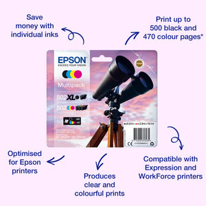 Epson Multipack 4-colours 502 EasyMail