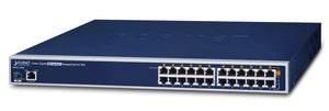 PLANET HPOE-1200G Managed Gigabit Ethernet (10/100/1000) Power over Ethernet (PoE) 1U Blue