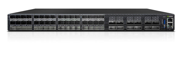HPE 25GbE 48SFP28 12QSFP28 Power to Connector Airflow Switch SN3420M with NVIDIA Cumulus