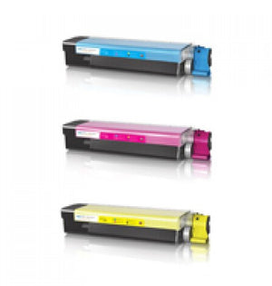 TallyGenicom 043628 toner cartridge 3 pc(s) Cyan, Magenta, Yellow