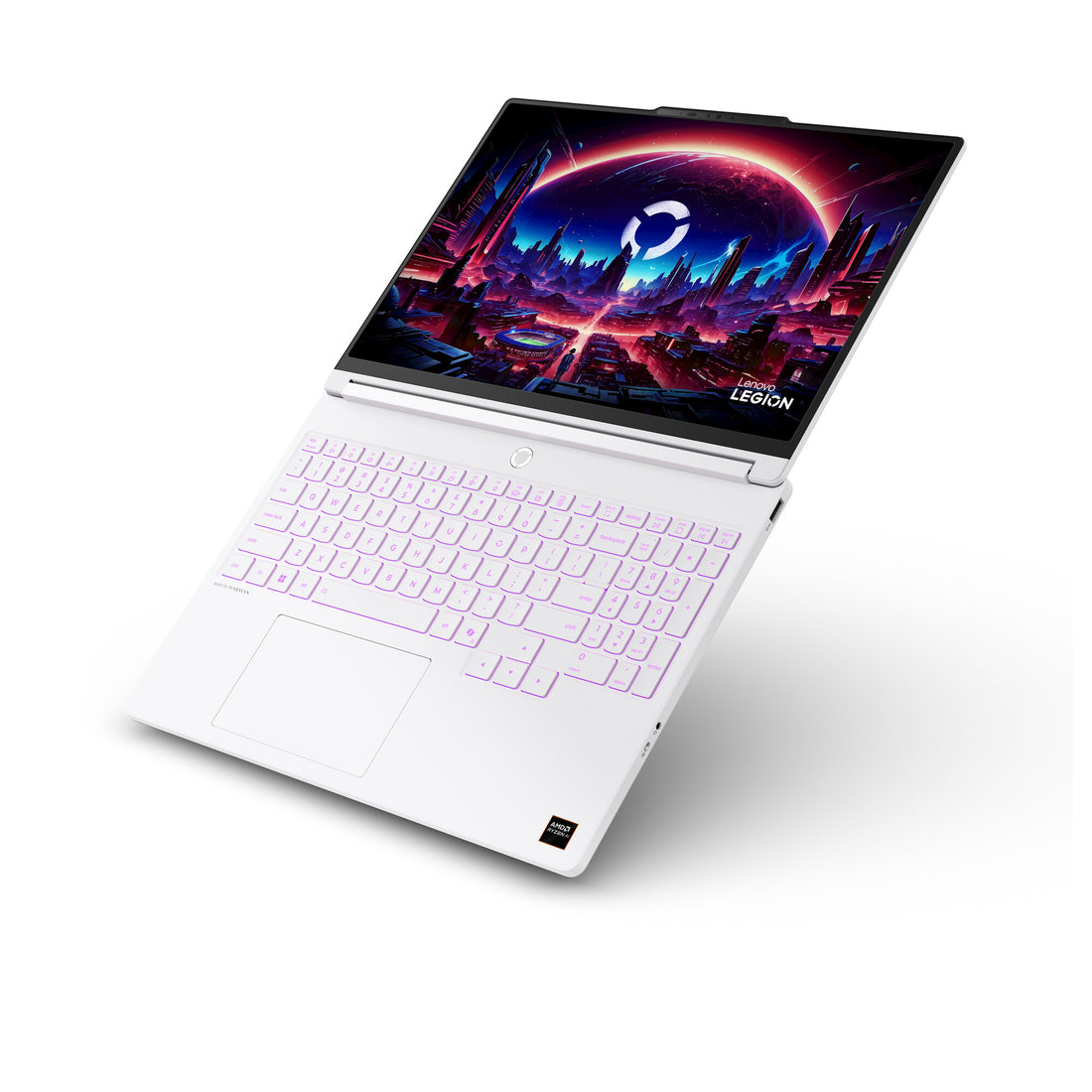Lenovo Legion 5 15AGP11 Copilot+ PC AMD Ryzen AI 7 PRO 450 Laptop 38.9 cm (15.3") WQXGA 16 GB DDR5-SDRAM 512 GB SSD NVIDIA® GeForce RTX™ 5050 Wi-Fi 7 (802.11be) Windows 11 Home English White