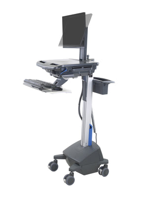 Ergotron STYLEVIEW CART LCD PIVOT LiFe POWERED, UK (dark grey)