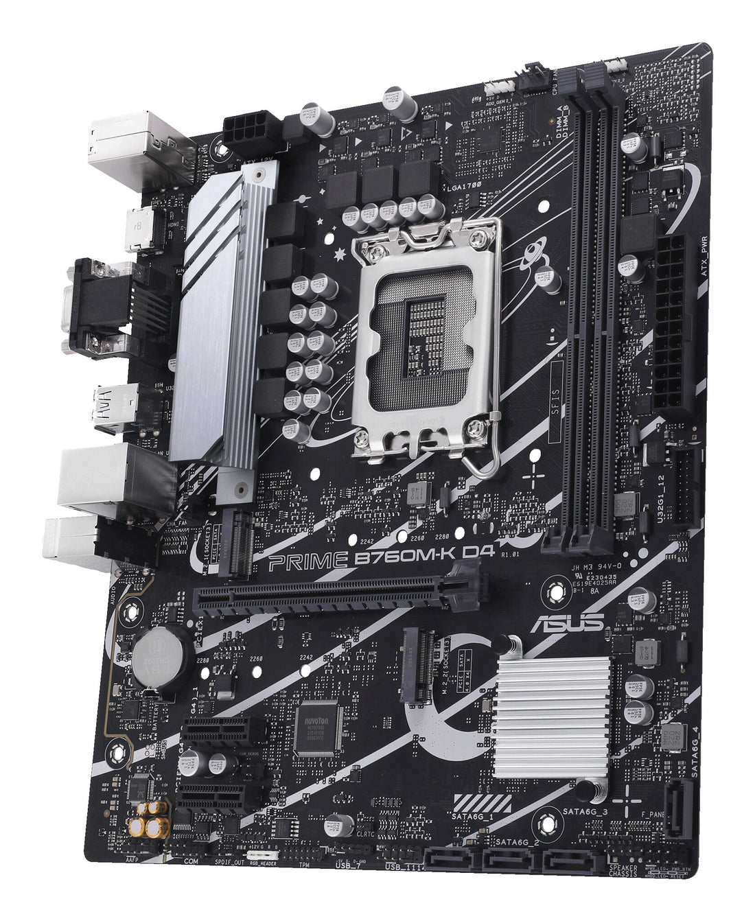 ASUS PRIME B760M-K D4 Intel B760 LGA 1700 micro ATX